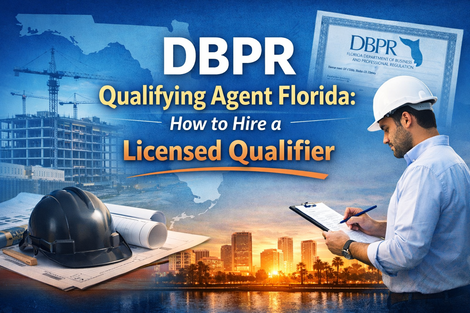 DBPR Qualifying Agent Florida