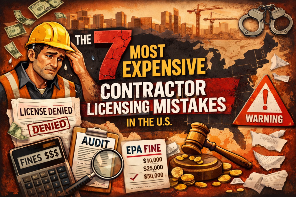 To save Contractors from making Costly mistakes