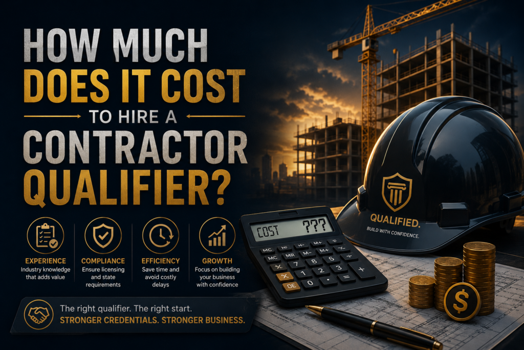 Contractor Qualifier Cost