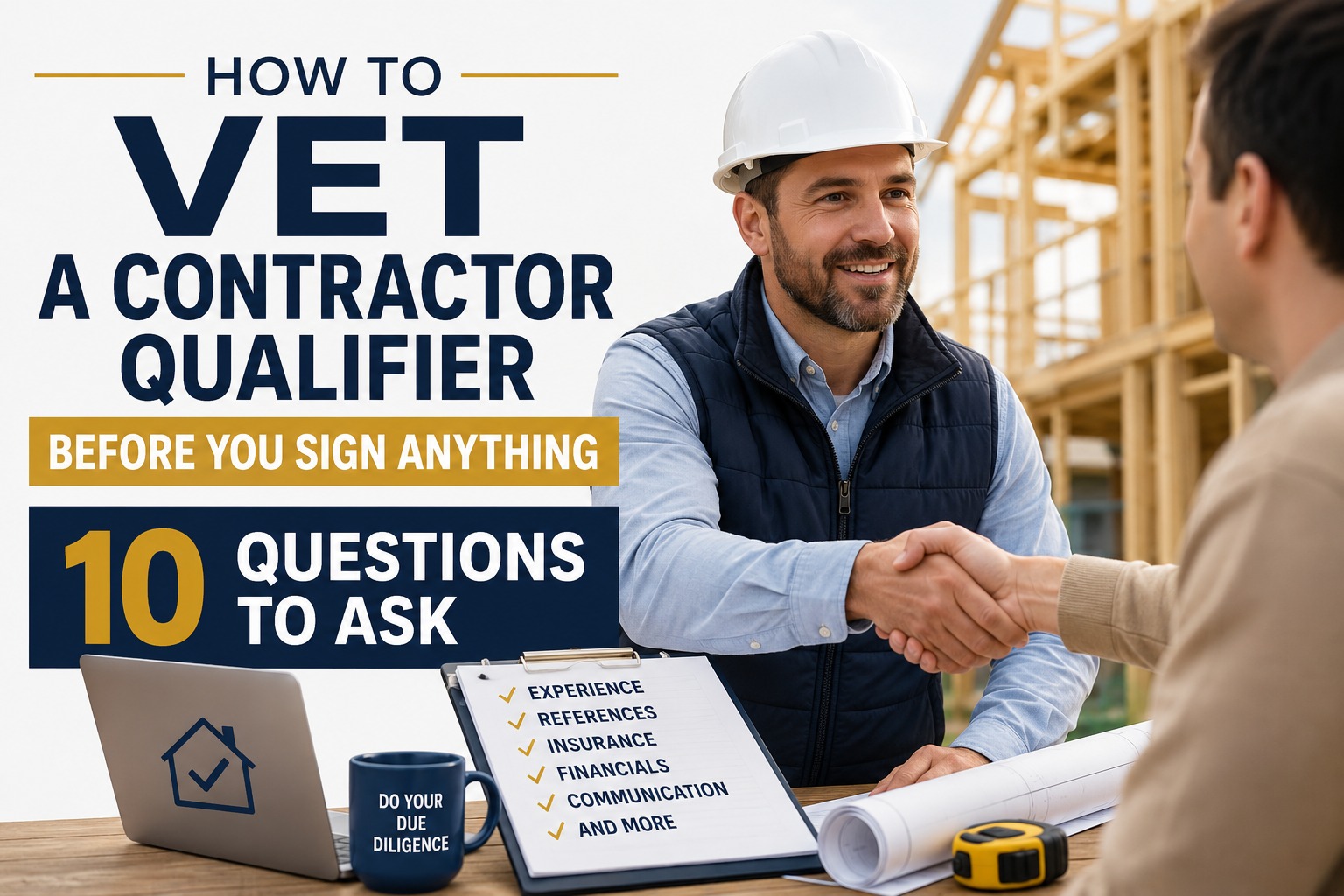 How to vet a Contractor Qualifier